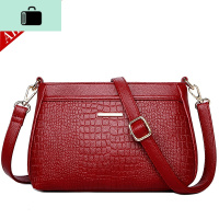 中年皮妈妈款单肩斜挎女包40/50/60岁软皮婆婆中老年人小包包NEW LAKE女斜挎包