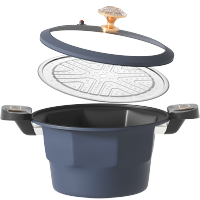 EKCO威尔蓝蒸汤锅26CM EK-WRLWY01ZX/KZ