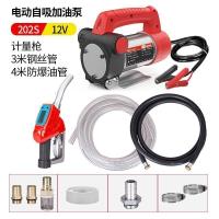 BONJEAN电动抽油泵12V24V220V柴油泵加油机加油自封组合套装自吸泵 12V202S+电子计量枪+高压防爆管