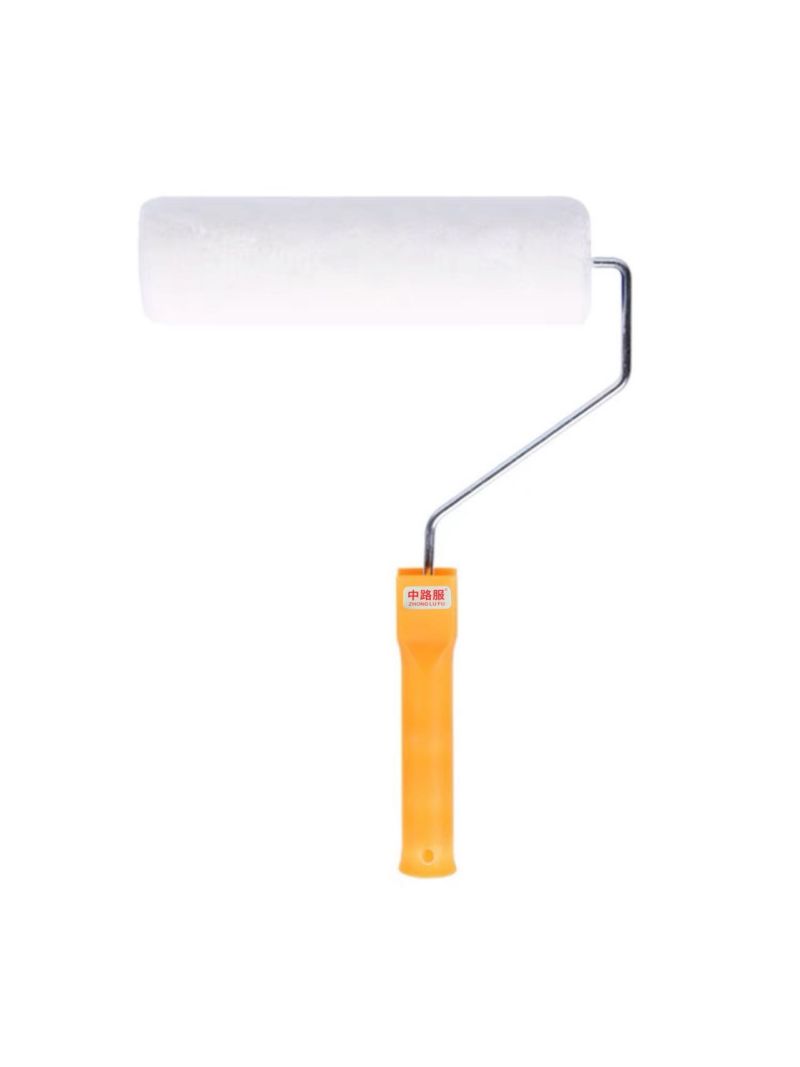 蔚岸蓝绿条混纺涂料滚刷乳胶漆刷墙工具刷4寸/个