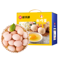 鲜禾鲜 土鸡蛋60枚