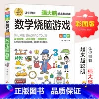 [正版]数学烧脑游戏彩图版 开发大脑潜能的数学谜题 烧脑思维训练趣味数学 数学知识趣味题 数学烧脑游戏 激发大脑培养