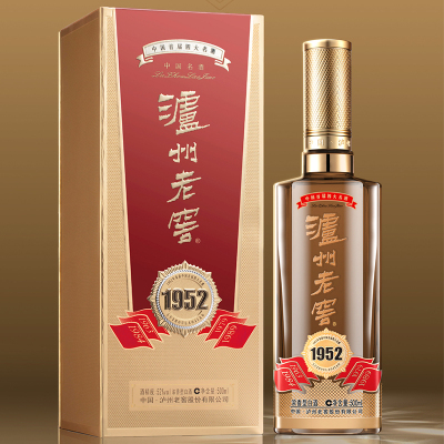 52泸州老窖1952浓香型白酒500ml