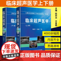 正版 临床超声医学上下册 段宗文王金锐实用现代超声医学诊断学影像妇科腹部胸部全身超声诊断学书籍手册指南科学技术文献出版社