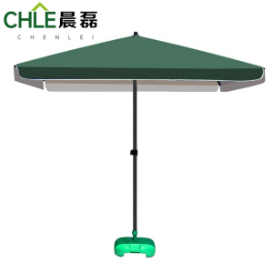 晨磊户外大伞墨绿+底座/个