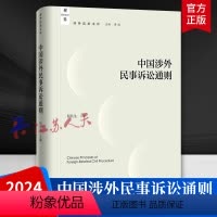[正版]2024新书 中国涉外民事诉讼通则 何其生 涉外法治文丛 涉外民事诉讼规则指南 涉外法律实务工具书 法律出版社