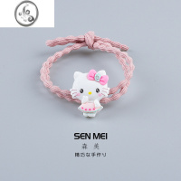 JiMi可爱kitty猫发圈网红ins少女头绳甜美发饰扎头发绳橡皮筋女生皮套