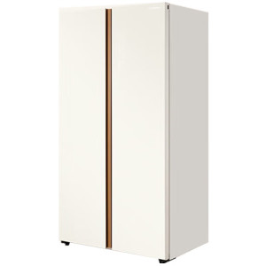 东芝 GR-RS636WI-PG1B8 636对开双开门超薄嵌入式一级变频双系统大容量无霜家用制冰冰箱 603升大白杏