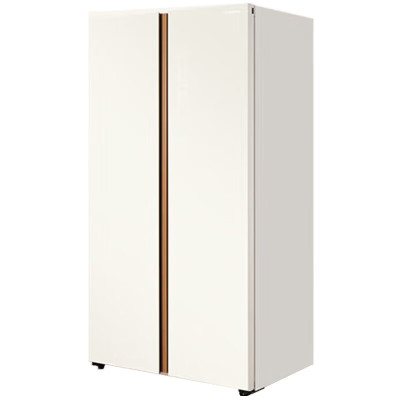 东芝 GR-RS636WI-PG1B8 636对开双开门超薄嵌入式一级变频双系统大容量无霜家用制冰冰箱 603升大白杏