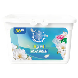 楚花秀36颗/盒五效合一洗衣凝珠(计价单位:盒)