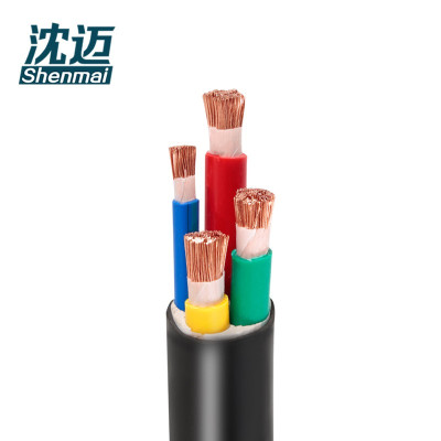 沈迈 铜芯软电缆 ZR-YJVR-0.6/1KV-3*2.5+1*1.5mm² /米