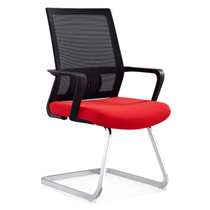 鑫环境 办公椅弓形椅简约电脑椅职员会议椅会议室靠背座椅办公室网椅