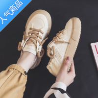 SUNTEK两穿厚底透气帆布鞋女一脚蹬半拖鞋夏季2023年新款原创小众小白鞋