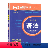 七年级.语法分层突破 七年级/初中一年级 [正版]2024新版 Fit沸腾英语七年级英语 语法分层突破精选850个语法点
