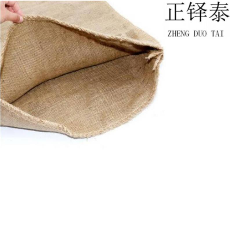 正铎泰 麻袋 麻包袋 防汛麻袋 防洪袋 麻布袋 50*75cm 50个/捆