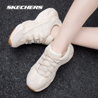 Skechers斯凯奇女鞋子 22春夏季新款潮流运动鞋厚底增高老爹鞋耐磨熊猫鞋低帮透气休闲鞋