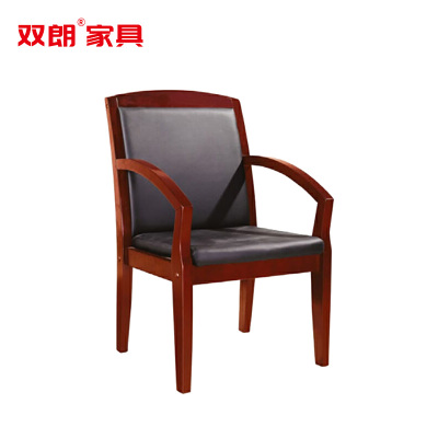 双朗 皮质会议椅 SL-HB5448HT 540*480*890mm 黑色 把