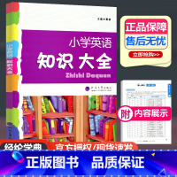 大开本小学英语知识大全 小学通用 [正版]大开本经纶学典小学英语知识大全通用版 一二三四五六年级上册下册基础学习手册知识