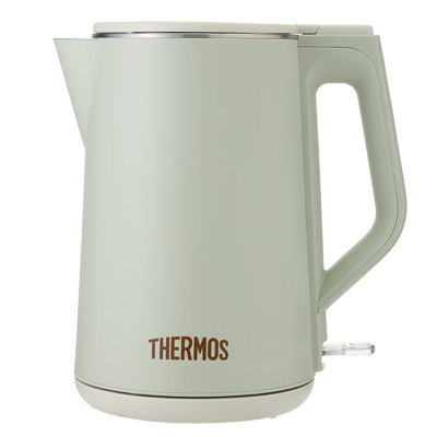 膳魔師电水壶1.5L双层防烫手柄不锈钢材质防干烧保护EHA-1320A