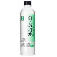 依能苏打水饮料果味0糖0脂0卡弱碱苏打水青柠500ml*12瓶