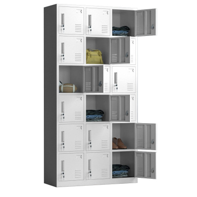 指臣储物柜18门个