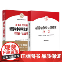 2本套装 最高人民法院新劳动争议司法解释(一)理解与适用+新劳动争议法律规范指引 人民法院出版社