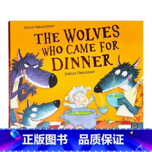 [正版]来吃饭的狼 英文原版绘本 The Wolves Who Came for Dinner 亲子共读绘本 英语启