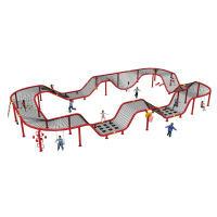 朗云朗朗绳网综合区10X18型