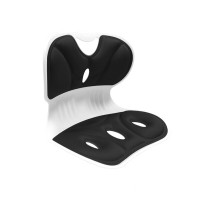 汉司家纺HANSI-10人体工学护腰坐垫腰靠 靠垫1.00 件/套 黑白色