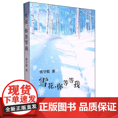 雪花,你等等我 9787532189892 上海文艺出版社 张守乾 2024-09