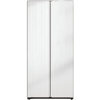 美的(Midea)539升对开门家用电冰箱60cm超薄零嵌入式pst+变频大冷冻容量BCD-539WUKPZM(E)