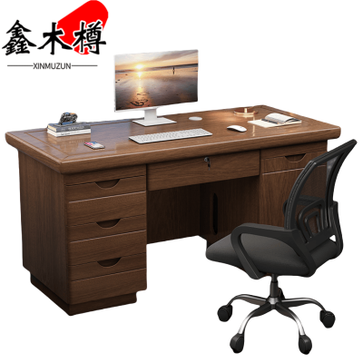鑫木樽办公桌椅1.2米套