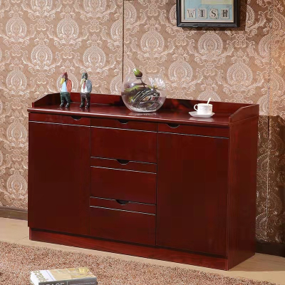 鑫环境 办公家具三抽茶水柜办公室会议室酒店餐厅餐边柜备餐柜酒柜现代简约茶水间柜子茶水柜