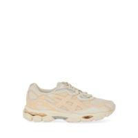 ASICS板鞋中性轻便舒适透气性好缓震效果耐磨耐穿米色拼接