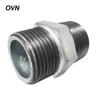 OVN 镀锌六角外丝铁对丝 1.2寸 DN32 个