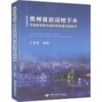 正版新书]贵州省岩溶地下水可持续利用与保护的政策法规研究才惠