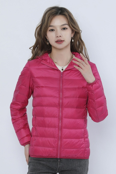 新款女装秋冬新轻薄羽绒服女款女式带帽穿薄款大码外套