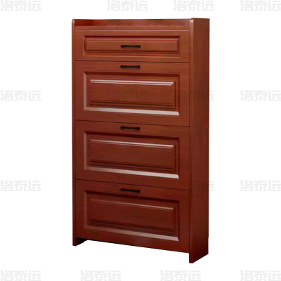 洛泰远 LTY4022006 木质翻斗鞋柜入户门口窄边鞋柜单层单抽屉700*170*1200mm