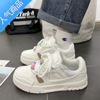 SUNTEKins风休闲学生面包鞋女韩版ulzzang百搭情侣运动板鞋潮流小白鞋子