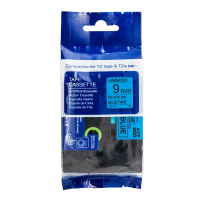 爱墨 AZE-521标签色带蓝底黑字9mm /个