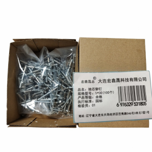 宏鑫晟志 抽芯铆钉 5*30(100个) 包