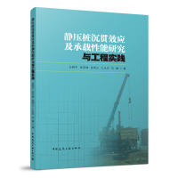 正版新书]静压桩沉贯效应及承载性能研究与工程实践白晓宇,张亚