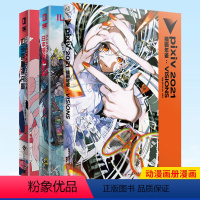 [正版] 日本插画师年鉴1-3 套装3册 pixiv年鉴2021插画年鉴VISIONS+2020令和+平成日本插画网