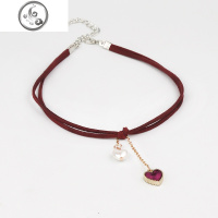 心跳choker短款锁骨链颈链女网红项圈个性百搭少女心项链脖子饰品 JiMi