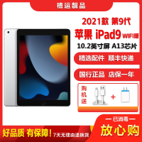 [二手9成新]Apple 苹果平板 iPad 9 第9代 WIFI版 银色 64GB 10.2英寸屏 2021款 国行