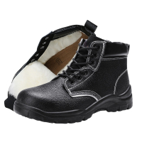 万山宏业 工作鞋 劳保棉鞋 皮毛一体劳保鞋 WG059G 双