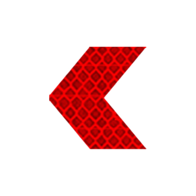 好企来 反光标识 AQ-0150 箭头帖 红 7cm 每片