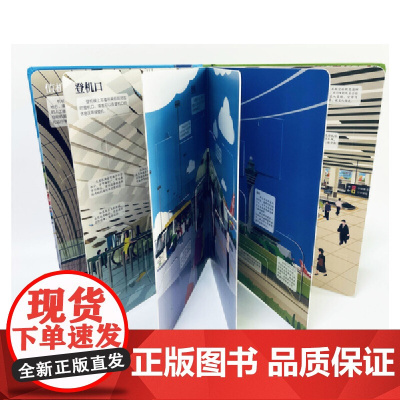 揭秘机场: 北京大兴机场、深圳宝安机场,揭秘中国及世界的机场都是什么样!孩子超爱看的飞行百科知识翻翻书!