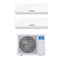 创维一拖二壁挂机2P直流变频冷暖电辅中央空调小户型公寓房