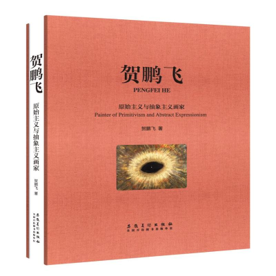 醉染图书贺鹏飞:原始主义与抽象主义画家9787539886480